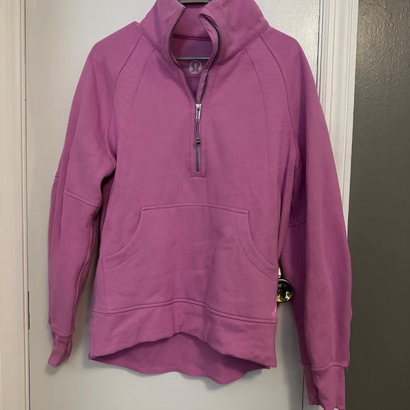 Lululemon Scuba oversized funnel neck half zip hoodie Women's size Medium - Picture 2 of 8